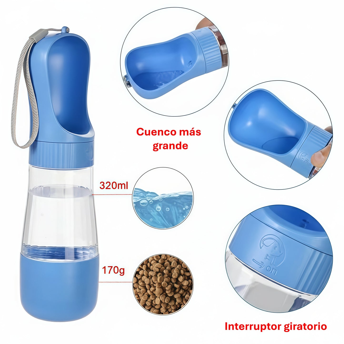 Bebedero / Comedero Portátil